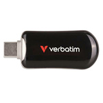 Pendrive Verbatim Plectra 256GB USB-C    czarny/black 30226