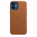 APPLE LEATHER MHK93ZM/A CASE IPHONE 12 MINI SADDLE BROWN ORIGINAL SEAL