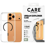 Etui CARE by PanzerGlass Flagship Urban  Explorer w. Black MagSafe do iPhone 17 Pro Max przezroczysty