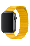 Apple Lemon Leather Band for 44mm / 45mm / 46mm / 49mm Cases - Size L, Original Seal, MXAD2ZM/A
