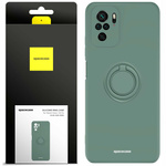 Spacecase Etui Silicone Ring Redmi Note 10/10s dark green