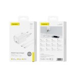 FONENG ładowarka sieciowa EU69 PD 20W 1xUSB-C + kabel USB-C - Lightning Biały