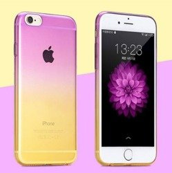 CASE ETUI GLITTER FIOLETOWO-ŻÓŁTY HUAWEI P9 LITE