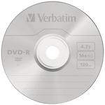 Płyta DVD-R Verbatim Matt Silver 4.7GB   16X 50szt 43548