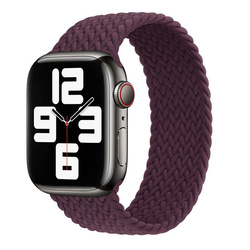 APPLE BRAIDED STRAP SOLO ML633ZM/A 44/45/46/49MM SIZE 9 DARK CHERRY ORYGINALNA PLOMBA