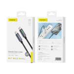 FONENG kabel XS08 USB-C - USB-C PD 60W 1.2M Czarny