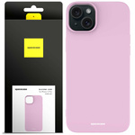 Spacecase Etui Silicone Case iPhone 15 Plus lilac