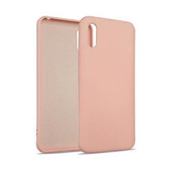 Beline Etui Silicone iPhone 13 / 14 6.1" różowo-złoty/rose gold