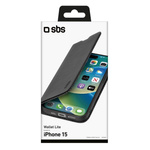 SBS Case Wallet Smooth Case for iPhone 15