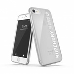 SuperDry Snap iPhone 6/6s/7/8/SE 2020 / SE 2022 Clear Case biały/white 41573