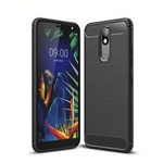 CASE ETUI CARBON LUX CZARNY LG K40