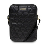 Guess Torba GUTB10QLBK 10" czarna/blackQuilted Tablet Bag
