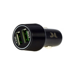 Ładowarka samochodowa JML CC-104 Car Charger QC3.0 + QC3.0 36W 2xUSB