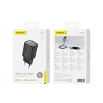 FONENG wall charger EU71 PD 30W 1xUSB-C + 1xUSB QC3.0 Black