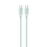 USAMS KABEL USB-C NA USB-C PD FAST CHARGING 1,2M 100W LITHE SERIES ZIELONY/GREEN SJ567USB04 (US-SJ567)