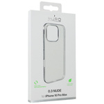 Puro 0.3 Nude Case for iPhone 16 Pro Max, Transparent