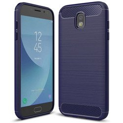 CASE CARBON LUX BLUE SAMSUNG GALAXY J7 2017