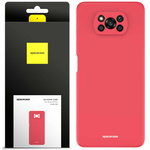 Spacecase Etui Silicone Case Poco X3 Pro/NFC red