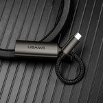 USAMS Adapter U22 USB-C - HDMI 4K HD15cm czarny/black SJ282HD01 (US-SJ282)