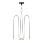 TECH-PROTECT C2S ROPE CROSSBODY STRAP CRAYON GREY/GOLD