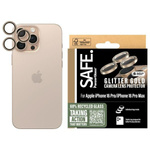 SAFE by PanzerGlass iPhone 16 Pro 6.3" / 16 Pro Max 6.9" Lens Protector złoty/glitter gold SAFE95895
