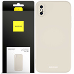 Spacecase Etui Silicone Case iPhone XS Max bone