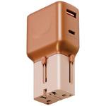 Ładowarka sieciowa Energea TravelGo      Adapter 35 USB-A/USB-C 35W pomarańczowy