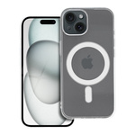 Futerał CLEAR CASE 2 mm do IPHONE 15 kompatybilny z MagSafe (camera protection) transparentny