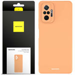 Spacecase Etui Silicone Case Redmi Note 10 Pro orange