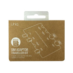UNIQ Sim Adapter Traveller Kit 7in1organizer