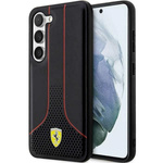 Etui Ferrari Perforated 296 P na Samsung Galaxy S23+ - czarne