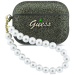 Etui Guess Glitter Pearl Strap do        AirPods Pro 3 khaki