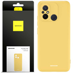 Spacecase Etui Silicone Case Redmi Redmi 12C yellow