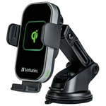 Uchwyt samochodowy z ładowarką           bezprzewodową Verbatim FWC-02 15W Qi 49553