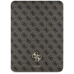 Guess GUFC13RM24PS4SGW iPad Air 13"      2024/2025 brązowy/brown Magnetic 4G Big Logo