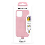 SBS Case & Me Amelie cover in leather effect material for iPhone 14- Pink