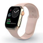 Mercury pasek Silicon Apple Watch 44/45 mm różowo piaskowy/pink sand