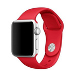 MERCURY SILICON APPLE WATCH STRAP 38/40/ 41 MM RED/RED