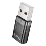 Adapter USB A do USB C Hoco UA36C transparentny czarny