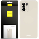Spacecase Etui Silicone Case Poco F3 / Mi 11i bone