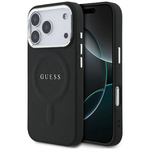 Etui Guess Classic Logo MagSafe do       iPhone 17 Pro czarny