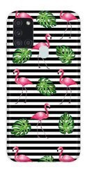 CASEGADGET CASE OVERPRINT FLAMINGOS SAMSUNG GALAXY A21S