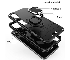 CASE ARMOR RING MAGNETIC HUAWEI P40 BLACK