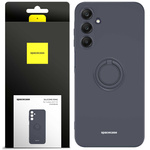 Spacecase Etui Silicone Ring Galaxy A25 5G black