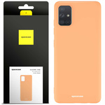 Spacecase Etui Silicone Case Galaxy A51 orange