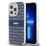 DKNY DKHMP15XHRHSEB iPhone 15 Pro Max6.7" niebieski/blue hardcase IML Mono & Stripe MagSafe