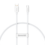 Baseus kabel Superior USB - USB-C 0,25m biały 100W