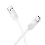 Kabel USB A do USB C Hoco 3A 1 m X114 biały