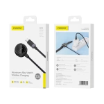 FONENG kabel W02 USB-C - Apple Watch 2,5W 1M Czarny