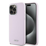 DKNY DKHMP15XSMCHLP iPhone 15 Pro Max6.7" różowy/pink hardcase Liquid Silicone Small Metal Logo MagSafe